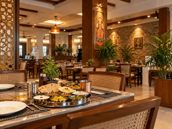 Guests at Shetty’s Swastik