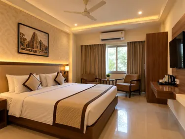 Room at Hotel Swastik